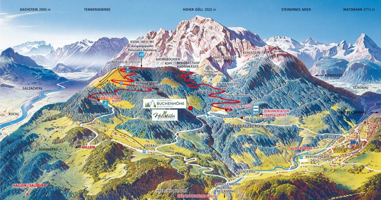 Alpenresidenz Buchenhoehe Berchtesgaden Buitenkant foto